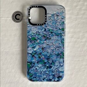 Casetify Nantucket Blue Hydrangeas iPhone 12 Pro Case